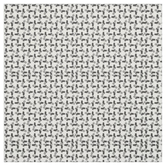 Chopper Mania Print Pattern Stoff (Muster)