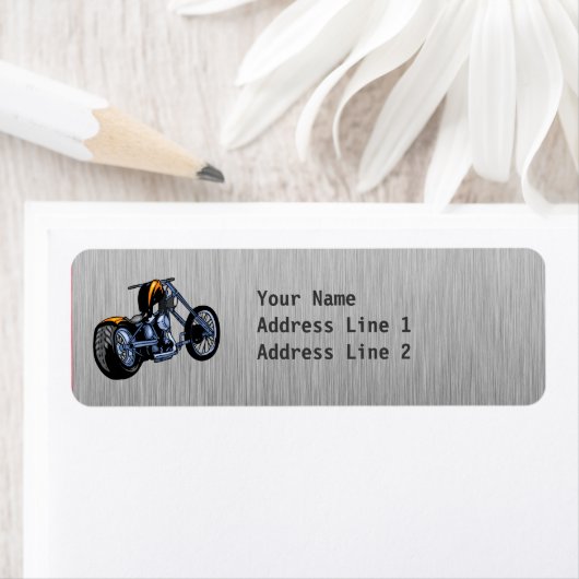 Chopper mit gebürstetem Metallaussehen (Insitu)