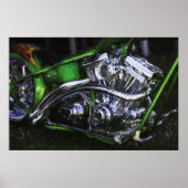 Chopper-MotorradDRAGON Poster (Vorne)