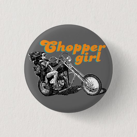 Chopper-Motorräder Button (Vorderseite)