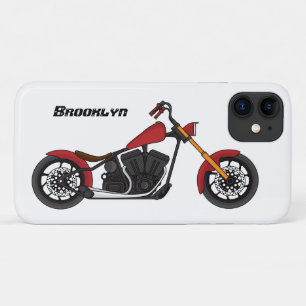 Chopper-Motorradillustration Case-Mate iPhone Hülle