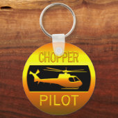 Chopper Pilot Schlüsselanhänger (Vorderseite)