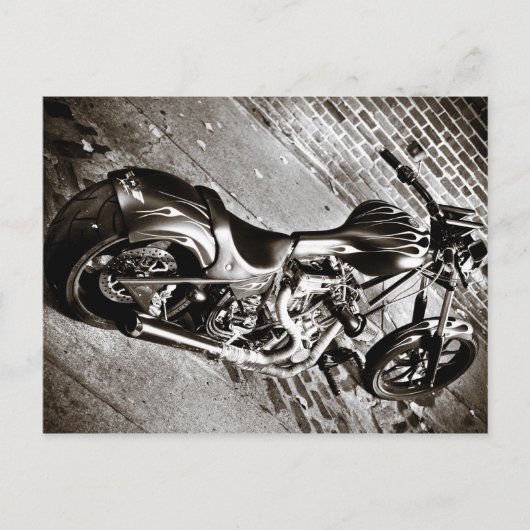 Chopper Postkarte (Vorderseite)