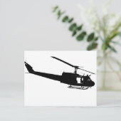 Chopper Slick Postage Postkarte (Stehend Vorderseite)