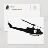 Chopper Slick Postage Postkarte (Vorne/Hinten)