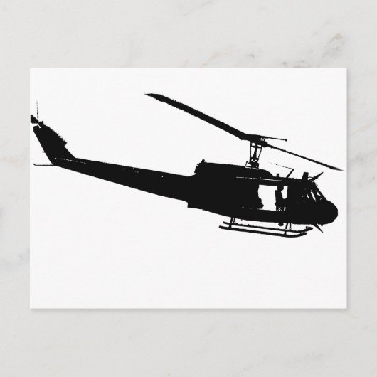 Chopper Slick Postage Postkarte (Vorderseite)