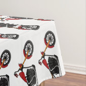 Chopper style motorcycle illustration tischdecke (Beispiel)