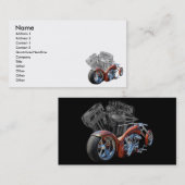 Chopper Visitenkarte (Vorne/Hinten)