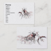 Chopper-Visitenkarte Visitenkarte (Vorne/Hinten)