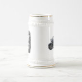 ChopperDave Stein Bierglas (Mittel)