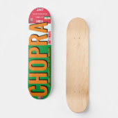 CHOPRA JMT INDIA 7 3/4" Skateboard Deck (Vorderseite)
