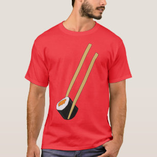 Chopsticks mit Sushi T-Shirt