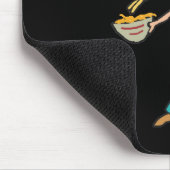 Chopstiere und Nudeln Mousepad (Ecke)