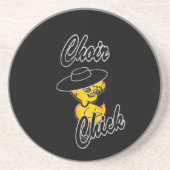 Chor Chick #4 Getränkeuntersetzer (Vorne)
