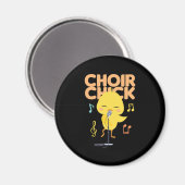Chor Chick Singer Musician Music Gesang Geschenk Magnet (Vorderseite/Rückseite)