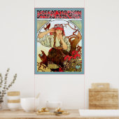 Chor der mährischen Lehrer ~ Vintage Werbung Poster (Küche)