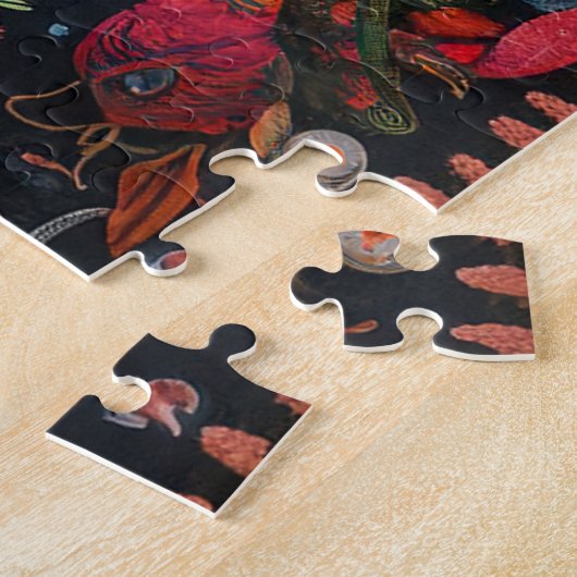 Chor der Träume der Feathered Blooming Harmony Puzzle (Seite)