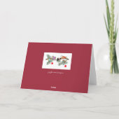 Chor der Vögel Weihnachten Ukrainische Volkskunst (Rückseite)