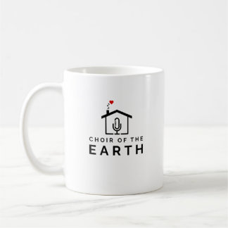 Chor des Logos der Erde Kaffeetasse