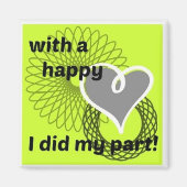 chor Diagramm Magnet!!! Magnet (Vorne)