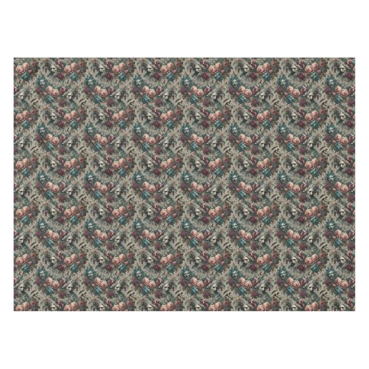 Chor einer unheiligen Übereinkunft - Gotisches Med Tischdecke (Vorderseite (Horizontal))