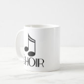 Chor-Geschenk Kaffeetasse (Vorderseite Links)