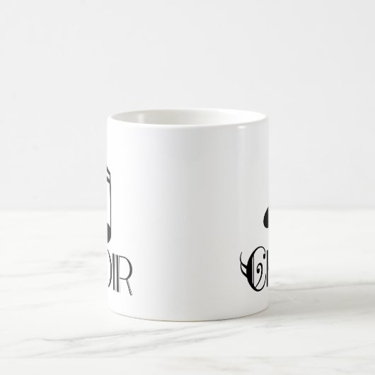 Chor-Geschenk Kaffeetasse (Mittel)