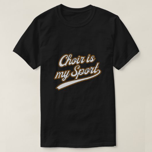 Chor ist mein Geschenk für die Sing-Band des Sport T-Shirt (Design vorne)