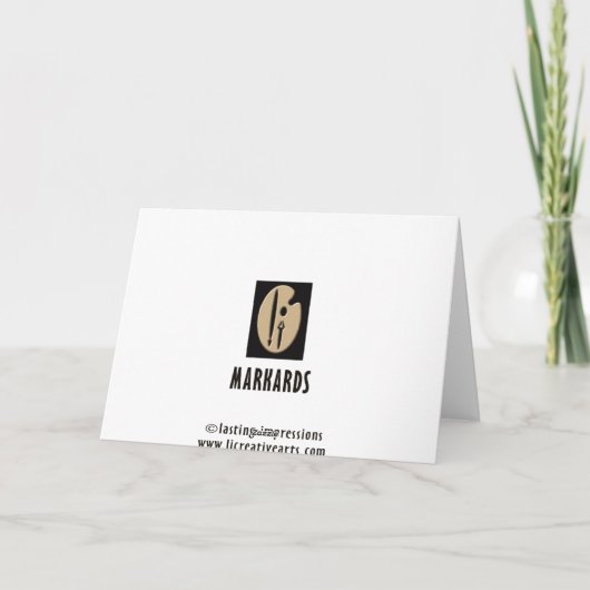 Chor Karte (Rückseite)