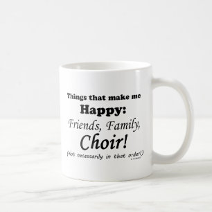 Chor macht mich glücklich kaffeetasse