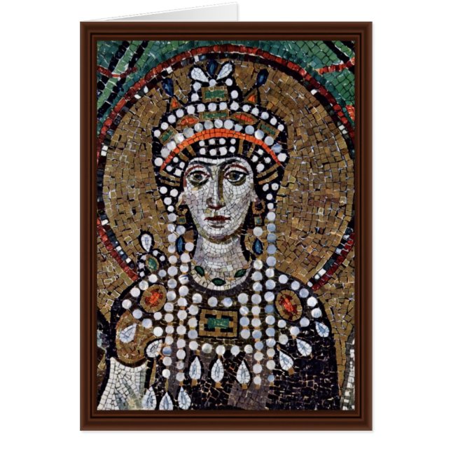 Chor Mosaiken bei San Vitale in Ravenna, Szene: (Vorne)