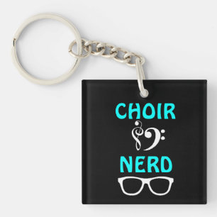 Chor-Nerd Schlüsselanhänger
