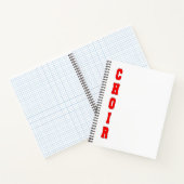 Chor Notizblock (Innenseite)