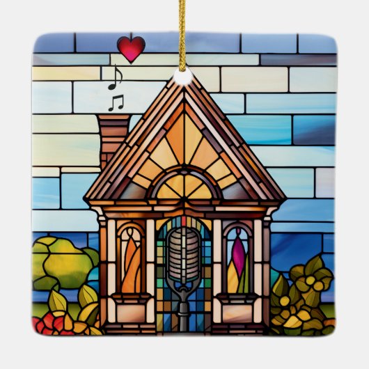 Chor of the Earth - Little House Stettl - Keramikornament (Rückseite)