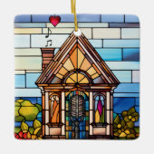 Chor of the Earth - Little House Stettl - Keramikornament (Vorderseite)