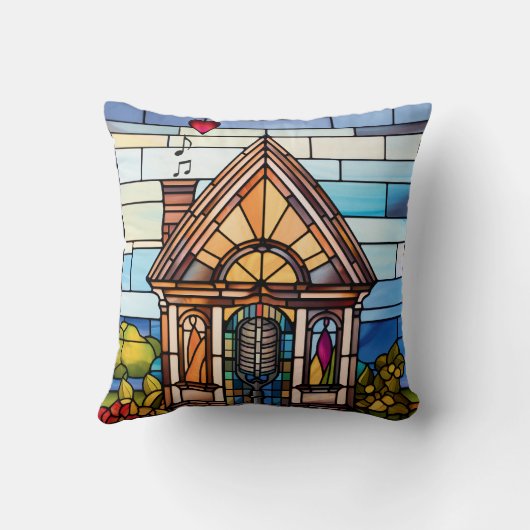 Chor of the Earth - Little House Stettl - Kissen (Rückseite)