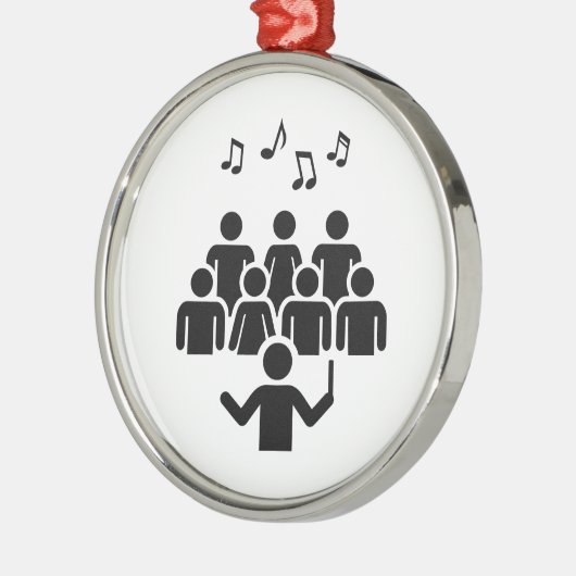 Chor Ornament Aus Metall (Links)