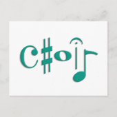 Chor Postkarte (Vorderseite)