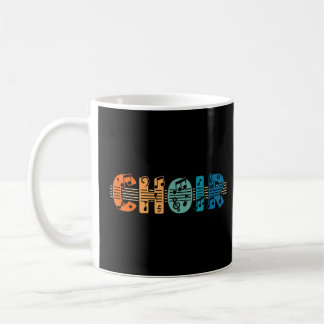 Chor Retro Singer Music Group Lehrer Choir Direc Kaffeetasse