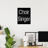 Chor Singer Extraordinaire Poster (Heimbüro)