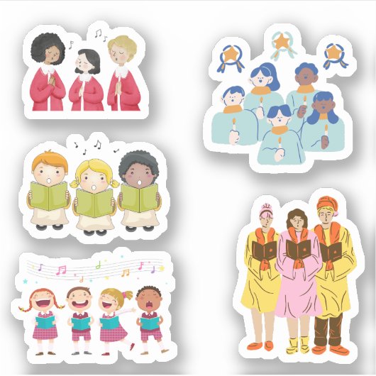 Chor Stickers Aufkleber (Vorderseite)