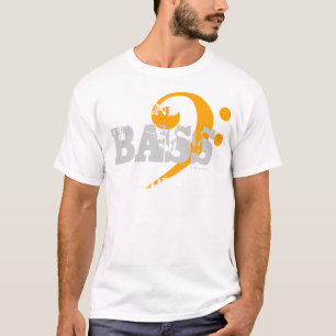 Chor-T - Shirt-Baß für Orange der Unterstützung T-Shirt