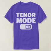 Chor Tenor T-Shirt (Design vorne)