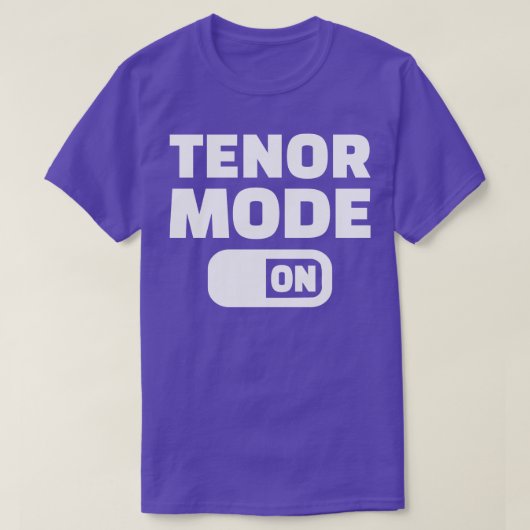 Chor Tenor T-Shirt (Design vorne)