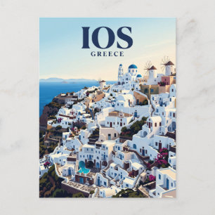 Chora, Ios Griechenland Postkarte