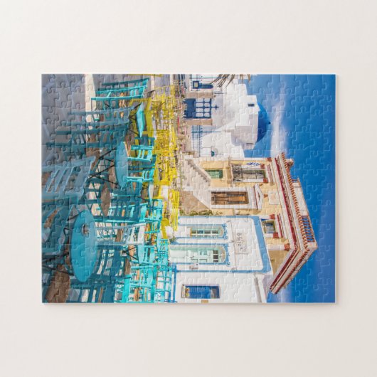 Chora Town Serifos Puzzle (Horizontal)