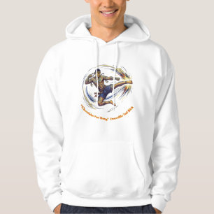 Chorakhe Fad Hang Krokodilschwanz-Kick Vektorkunst Hoodie
