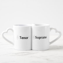 Choral Lovers Couple Gift - Tenor | Soprano