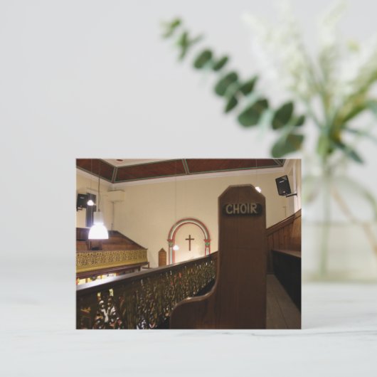 Chorbank Postkarte (Stehend Vorderseite)