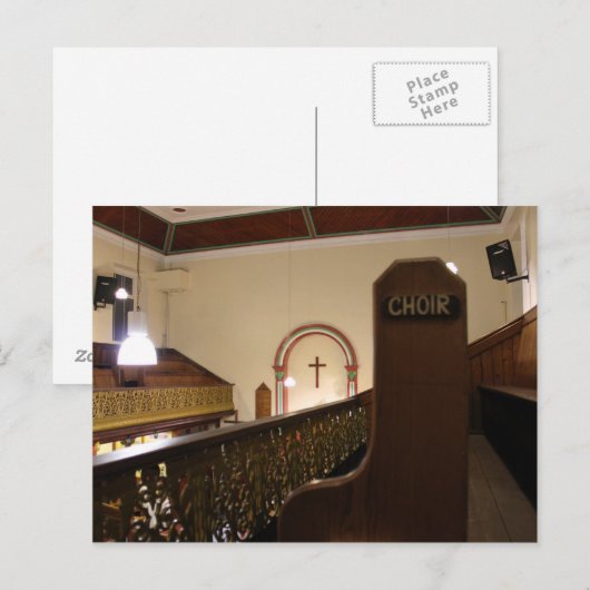 Chorbank Postkarte (Vorne/Hinten)